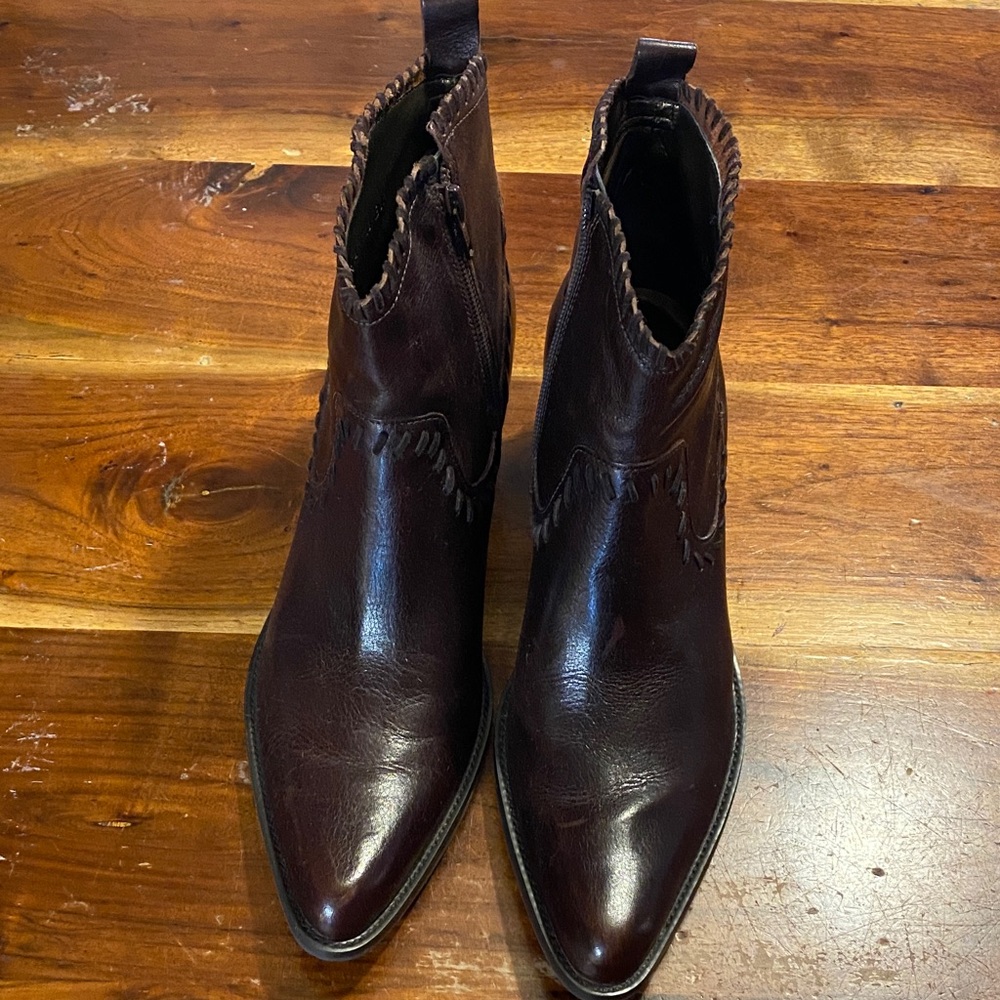 Giani Bini Dark Brown Heeled Boots - Picture 2 of 9